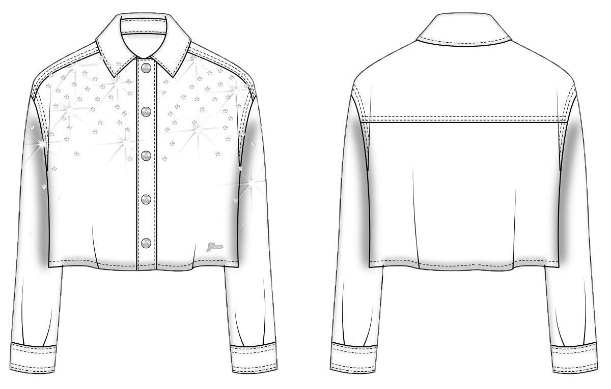 GUESS Camicia J6RH00 WBHQ1