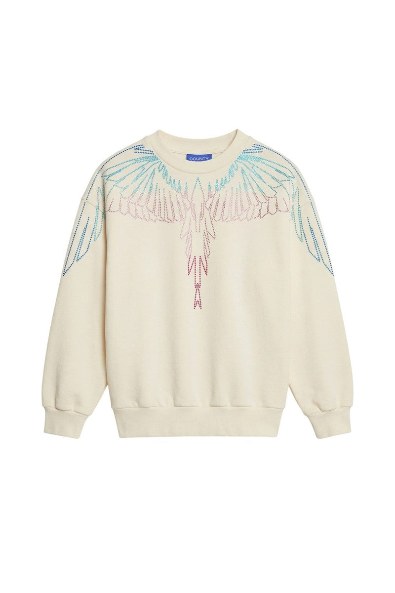 COUNTY OF MILAN Felpa Ragazza S6CMJGSW111