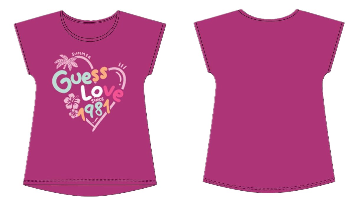 GUESS T-shirt K6GI03 K6YW4