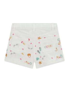 GUESS Pantaloncino K6GD09 WH630
