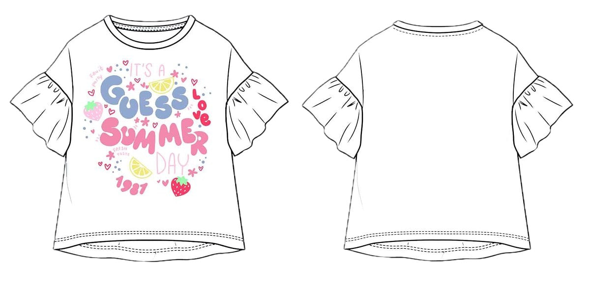 GUESS T-shirt K6GI11 K6YW4