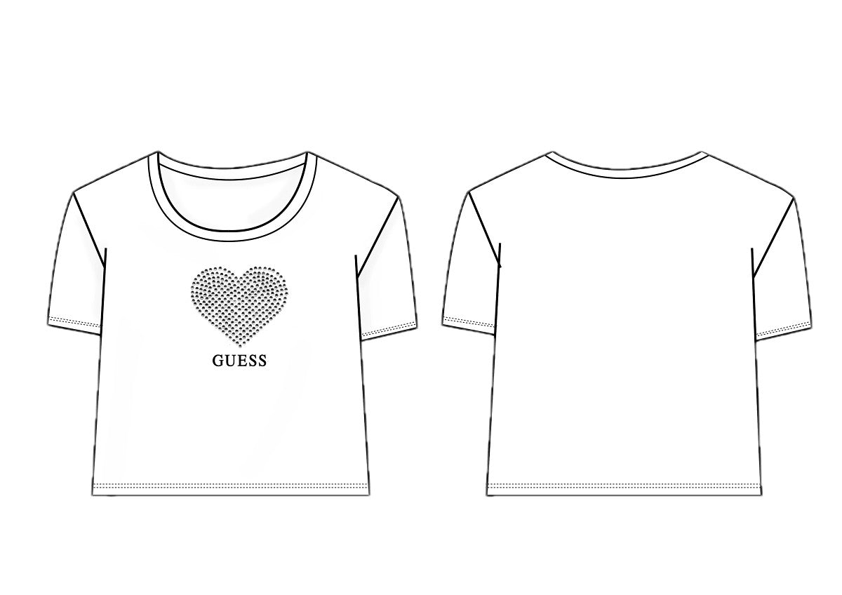 GUESS T-shirt J6RI05 K6YW4