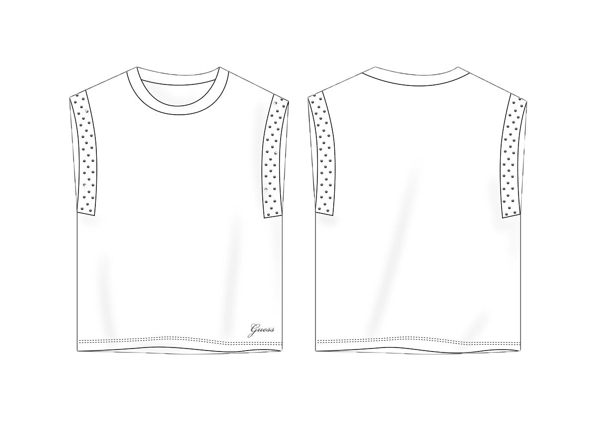 GUESS T-shirt J6RI07 K8HM4